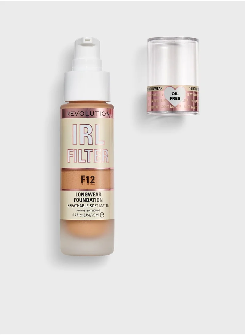 REVOLUTION Revolution IRL Filter Longwear Foundation F12