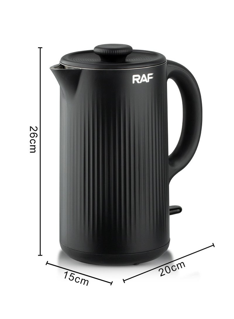 آر إيه أف غلاية منزلية من الفولاذ المقاوم للصدأ مع إيقاف تشغيل تلقائي بسعة 2.0 لتر - Image 3