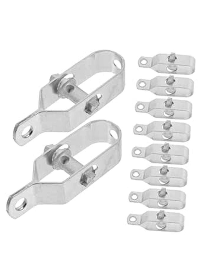 Steel Wire Tensioner Tool 10Pcs for Electric Fence Greenhouse and Outdoor Use Easy Installation - Image 1