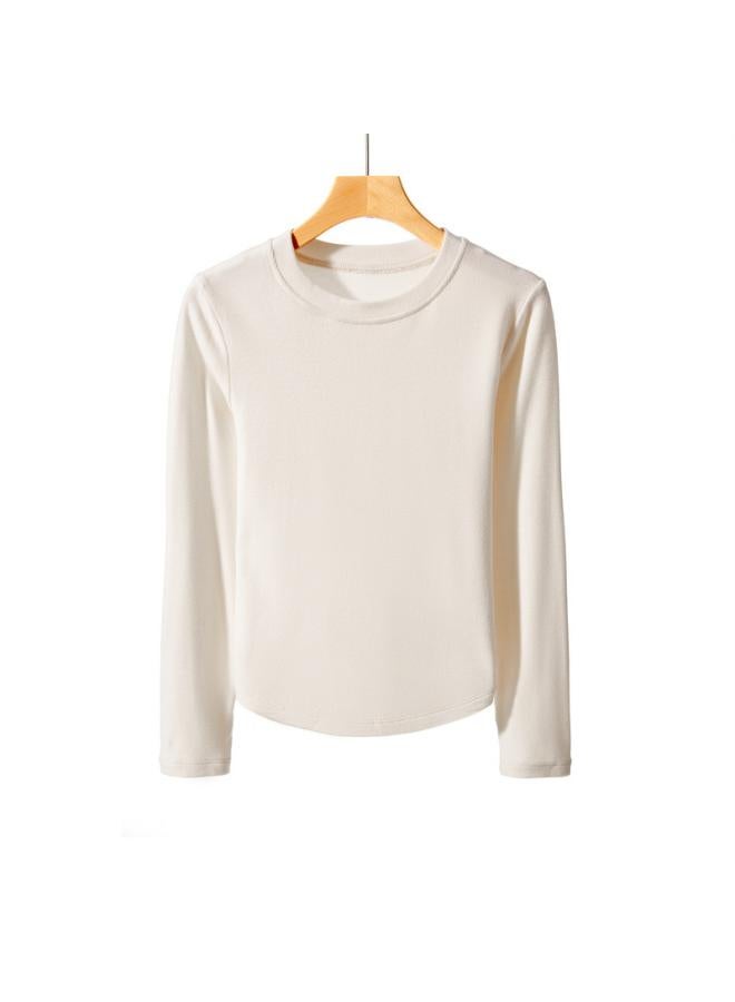 Women's Autumn And Winter Bottoming Shirt Inner Sweater Women's Foreign Style New Long Sleeve Knitted Solid Color Top Women's