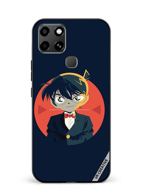 Protective Case Cover For Infinix Smart 6 Detective Conan Character Design Multicolour
