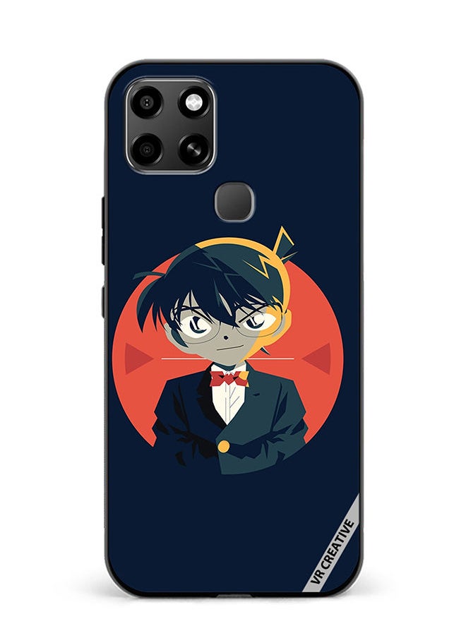 Protective Case Cover For Infinix Smart 6 Detective Conan Character Design Multicolour