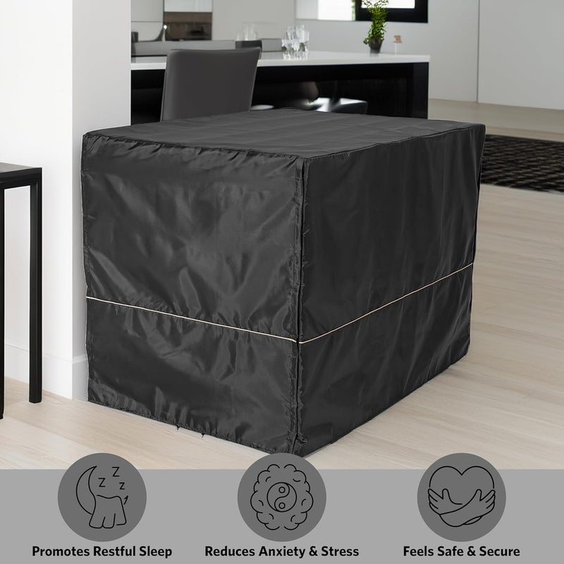 Dog Crate Cover, Privacy Dog Crate Cover Fits Dog Crates, Machine Wash & Dry - Image 3