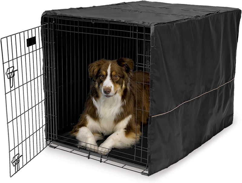 Dog Crate Cover, Privacy Dog Crate Cover Fits Dog Crates, Machine Wash & Dry - Image 1