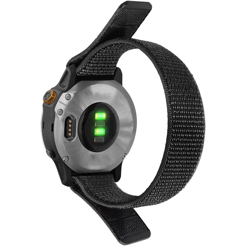 Khazna Waterproof Sport Strap 26mm QuickFit Band for Garmin Fenix 5X/6X/7X Smartwatches - Image 2