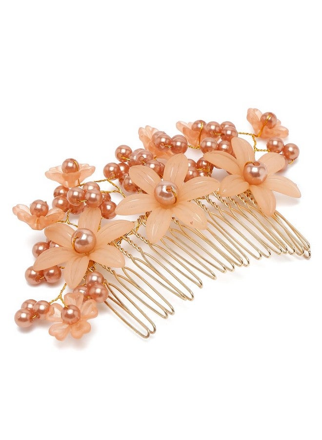 YouBella Jewellery for Women Stylish Hair Comb Hair Pin Hair Accessories for Women and Girls (Gold) (YBHAIR_41712) - Image 1