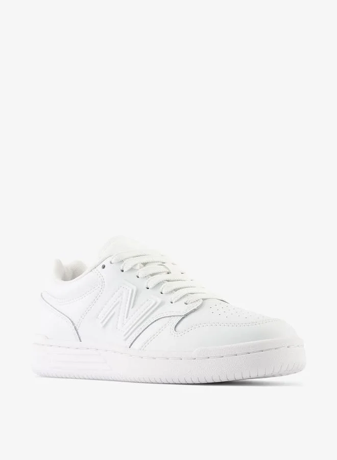 New Balance Boy's Panelled Sports Shoes with Lace-Up Closure