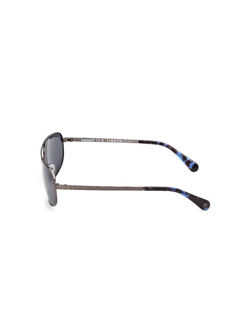 TIMBERLAND FULL RIM MALE NAVIGATOR SILVER METAL SUNGLASSES - Image 2