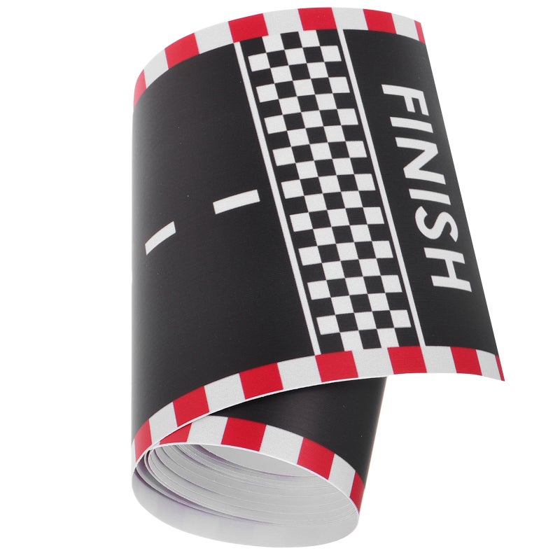 Road Tape For Toy Cars Diy Traffic Adhesive Tape Road Sign Pattern Sticker Traffic Road Sticker Kids Toy Road Decal Supply - Image 1