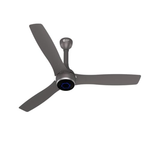 Orient Electric مروحة سقف ذكية من أورينت الكهربائية بحجم 1200 مم Aeon VC BLDC الجديدة للمنزل | تصنيف 5 نجوم من BEE | مزودة بتقنية IOT وتحكم عن بُعد | دوران ثنائي الاتجاه | ضمان 5 سنوات من أورينت | رمادي ماجما - Image 1