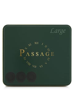 Passage Premium Charcoal Quick Lighting Large Briquets | Metal Box | 54 Pieces | SIZE 40 MM | BURNING TIME 60 MINUTE | Odourless  | Longer Burning | Best For Large Areas ,Majlis  - Image 2