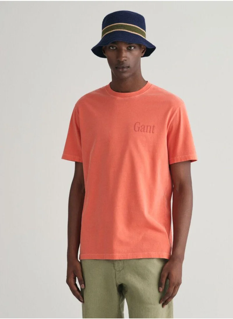 GANT Gant Sunfaded Graphic T-Shirt