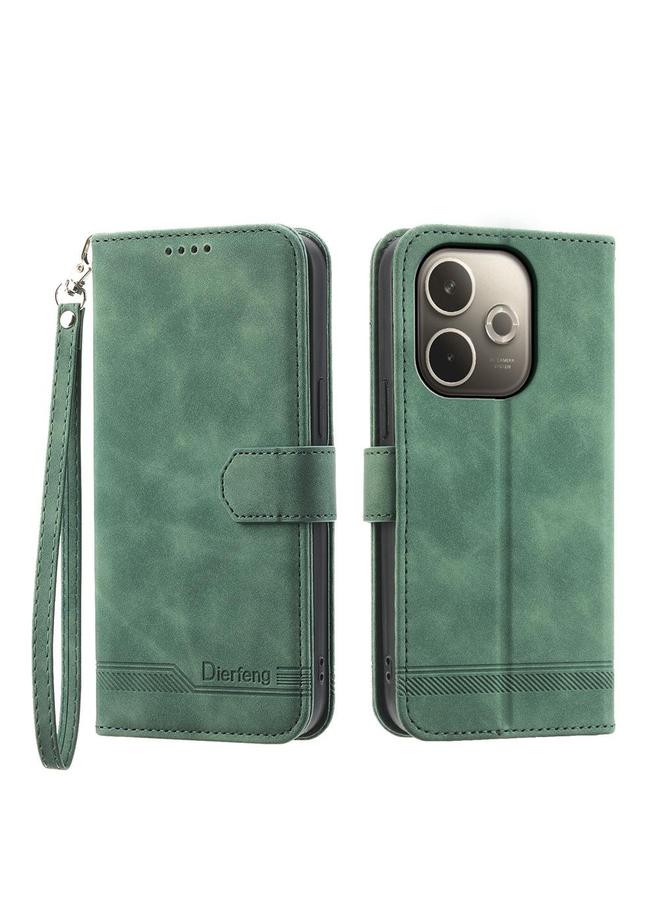 S-TOP Case For OPPO A5 PRO 5G Global Dierfeng Dream Line TPU Hybrid PU Leather Phone Case - Image 1