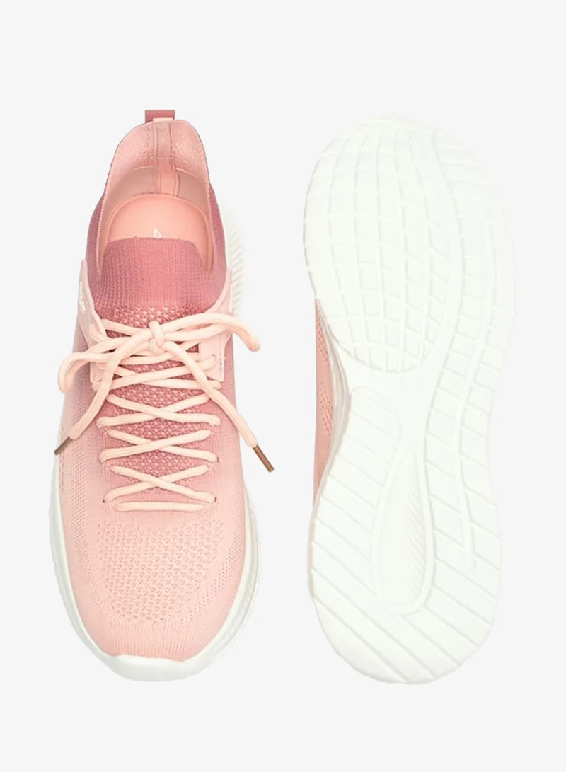 Oaklan by Shoexpress PINK Women Ombre Slip-On Sports Shoes with Lace Detail for Women | Best Price UAE