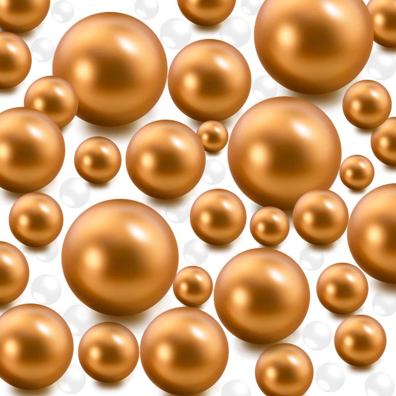 YUXIYAN 100Pieces Floating NO Hole Pearls Beads for Vases and 500 PCS Water BeadsFloating Beads for CenterpieceHome DecorParty Table WeddingMakeup Brush Beads