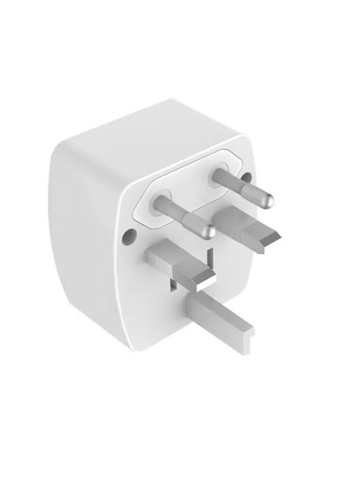 JAJEEK Z4 Multi-Plug Adapter – International Power Travel Adapter Plug for UK, US, EU, Universal Plug for Worldwide Travel, Compact & Safe, Multi-Country Compatibility - Image 1