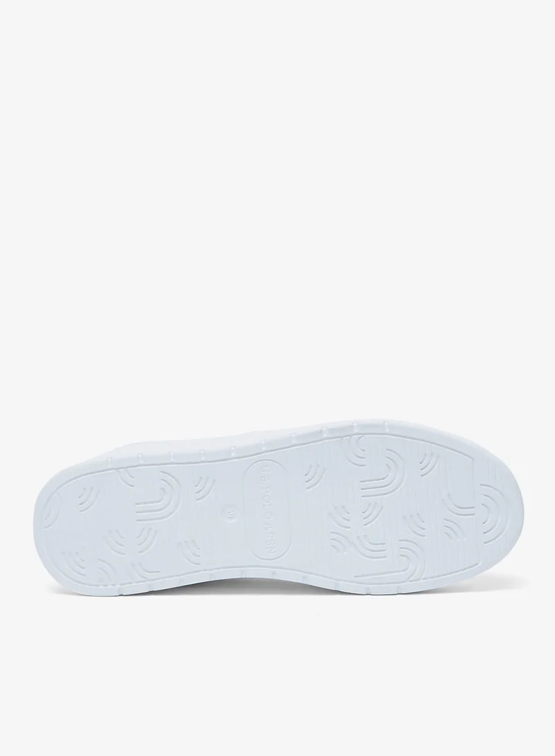 U.S. Polo Assn. White Feather-Light Women's Sneakers with Cloud-Like Comfort Shoes - Powered by Memory Foam for Women | Best Price UAE