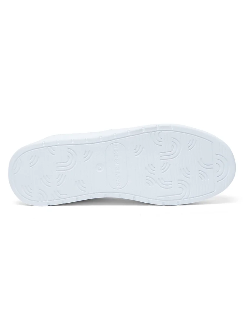 U.S. Polo Assn. White Feather-Light Women's Sneakers with Cloud-Like Comfort Shoes - Powered by Memory Foam for Women | Best Price UAE