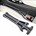 Wuzno 2 Pack Car Seat Gap Filler StopperCatcher NoDrop Seat Guard Insert Between Seat and Console Black Auto Crevice Blocker Strip Pad Plug Seat Gap Guard Spacer A02 - Image 2