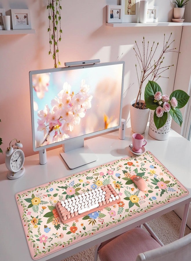 iCasso Big Rubber Base Gaming Mouse Pad Pink - Image 2