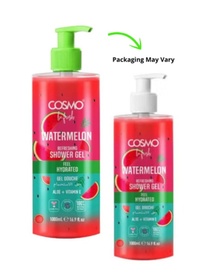 Refreshing Watermelon Shower Gel 1000Ml