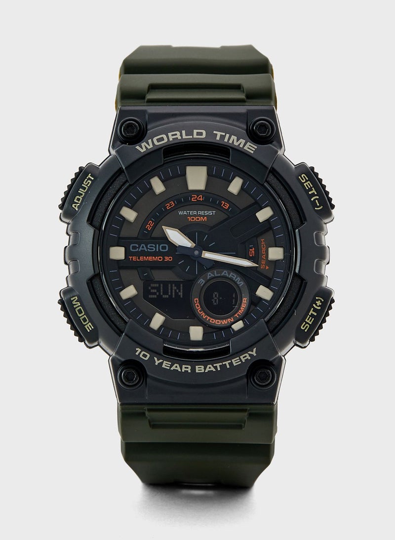 CASIO Classic Pu Strap Analog Watch - Image 1