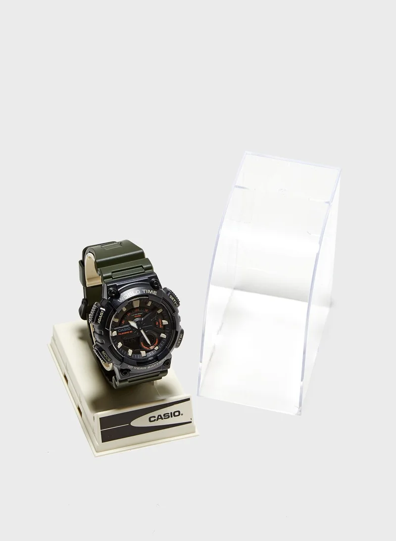 CASIO Classic Pu Strap Analog Watch
