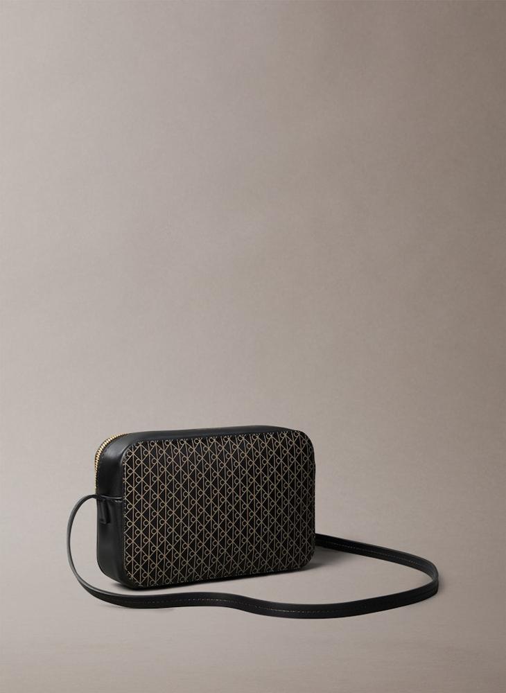 CALVIN KLEIN Allover Monogram Logo Camera Bag - Image 2