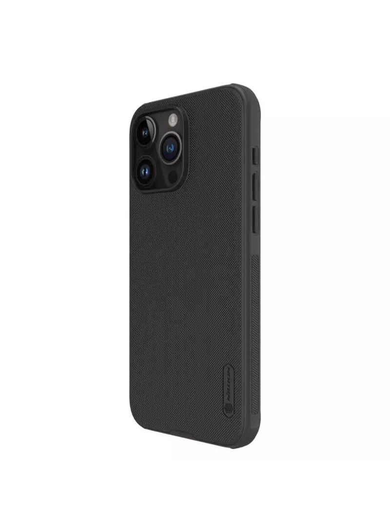 Nillkin Nillkin High Quality Super Frosted Shield Pro Magnetic Case For Apple iPhone 15 Pro Max Black  - Image 3