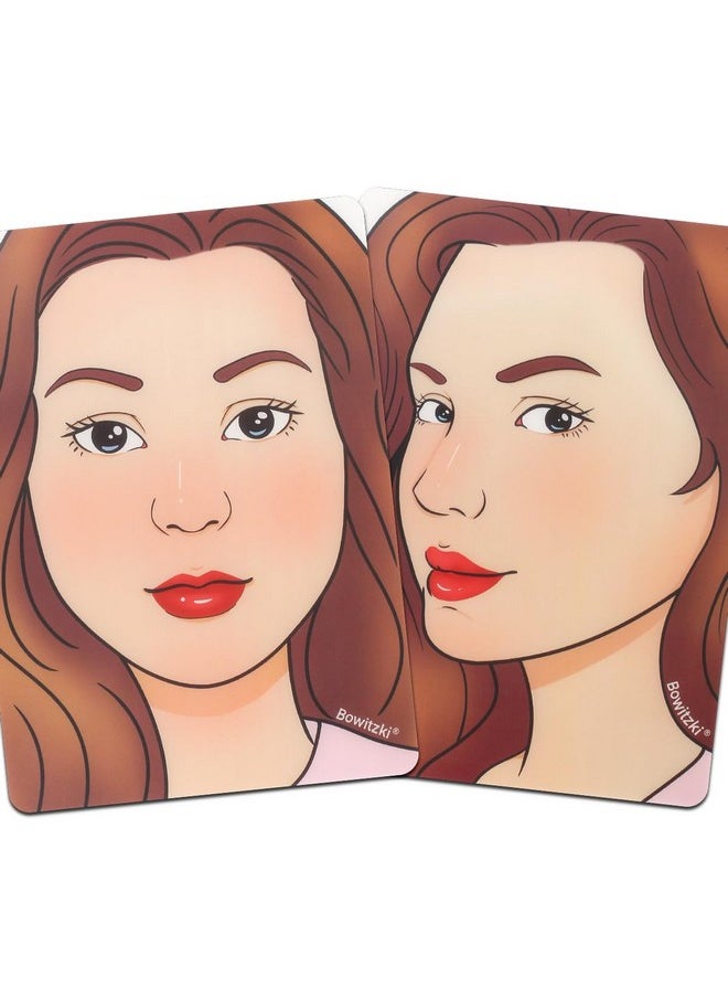 Face Painting Practice Board,2 Pieces Reusable Colorful Face Paint Practice Board,Painting Makeup Excersize Template A4 Size (Woman) - pzsku/ZC01A8A2A7F66FC99EA07Z/45/_/1734347870/9e18a6f3-3d52-4054-a191-057cf6340db6