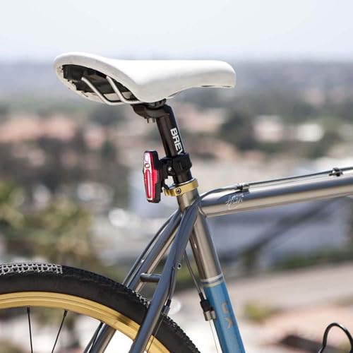 NiteRider نظام إضاءة خلفية للدراجات نيترايدر سابر 110 LED قابل لإعادة الشحن عبر USB مقاوم للماء للطرق والمدن والسلامة في ركوب الدراجات، أحمر (5093) - Image 2