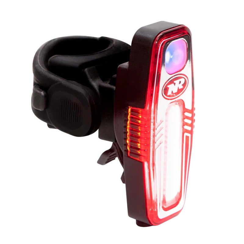 NiteRider نظام إضاءة خلفية للدراجات نيترايدر سابر 110 LED قابل لإعادة الشحن عبر USB مقاوم للماء للطرق والمدن والسلامة في ركوب الدراجات، أحمر (5093) - Image 5