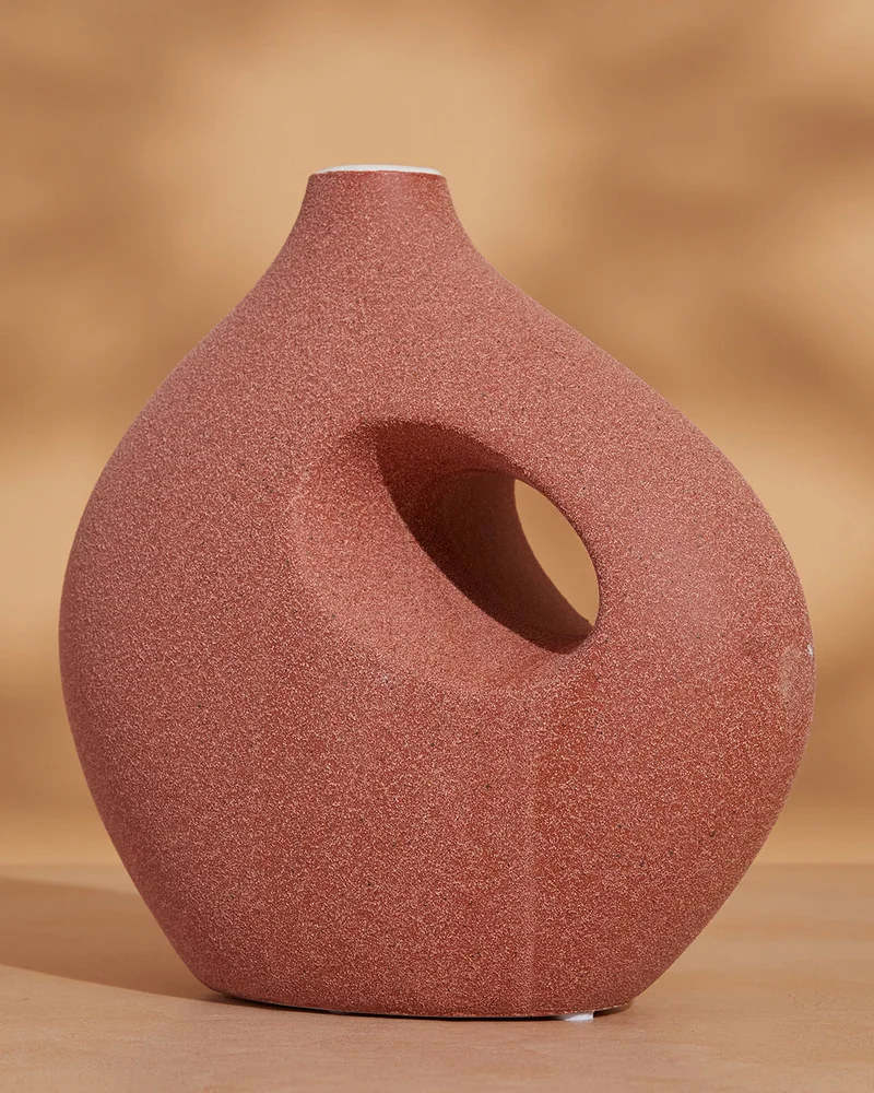 REDTAG Pink Ceramic Vase