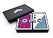 Copag 1546 Neoteric Design 100 Plastic Playing Cards Bridge Size Narrow GreenRed Double Deck Set Jumbo Index - Image 4