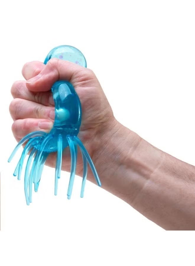 Jellyfish-shaped soft rubber | Tentacle-shaped jelly stress-relieving toy - Sensory relaxation tool - Image 3