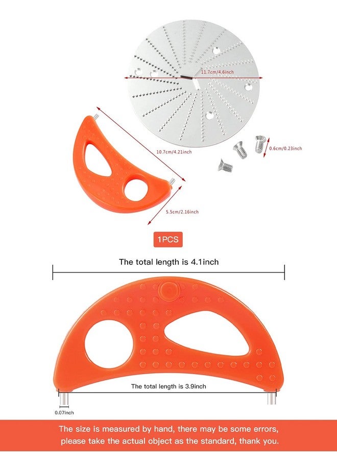 GLOGLOW Tool Power Juicer Replacement Parts for Juicer CL003AP E1188 E1189 MT1000 Juicer Accessories(orange) - Image 4