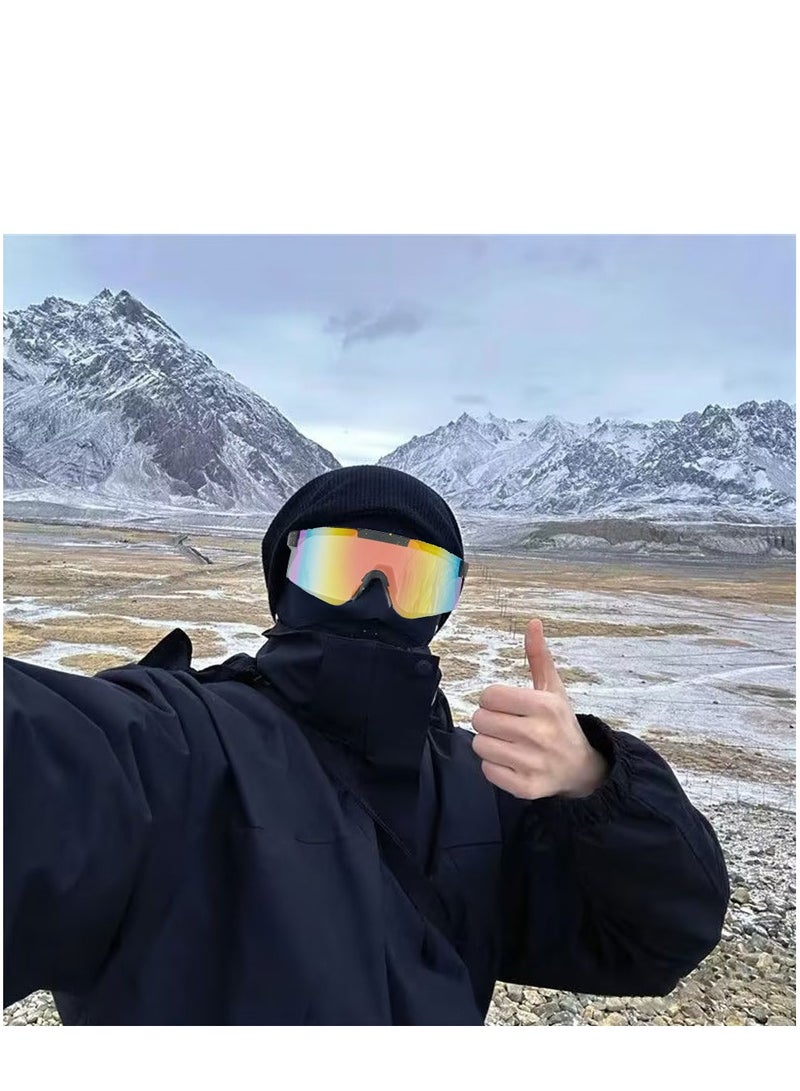 SYOSI Polarized Cycling Glasses for Men Women, 2 Pack UV Protection Sports Frameless Sunglasses, Anti-glare Trendy Sport Glasses UV400 for Cycling, Fishing, Running, Golf, Outdoor Sports - Image 2