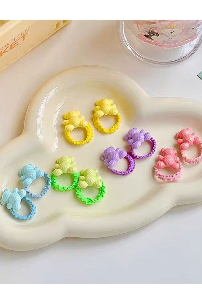 Girls hair accessories girls hair ties set elastic hair rings for girls kids toddlers teens girls hair accessory practical everyday use hair accessories for school nursery university parties occasions holidays girls hair accessories set for different hairstyles and daily decoration large quantity variety in one pack perfect gift for children and young women birthday gift for girls