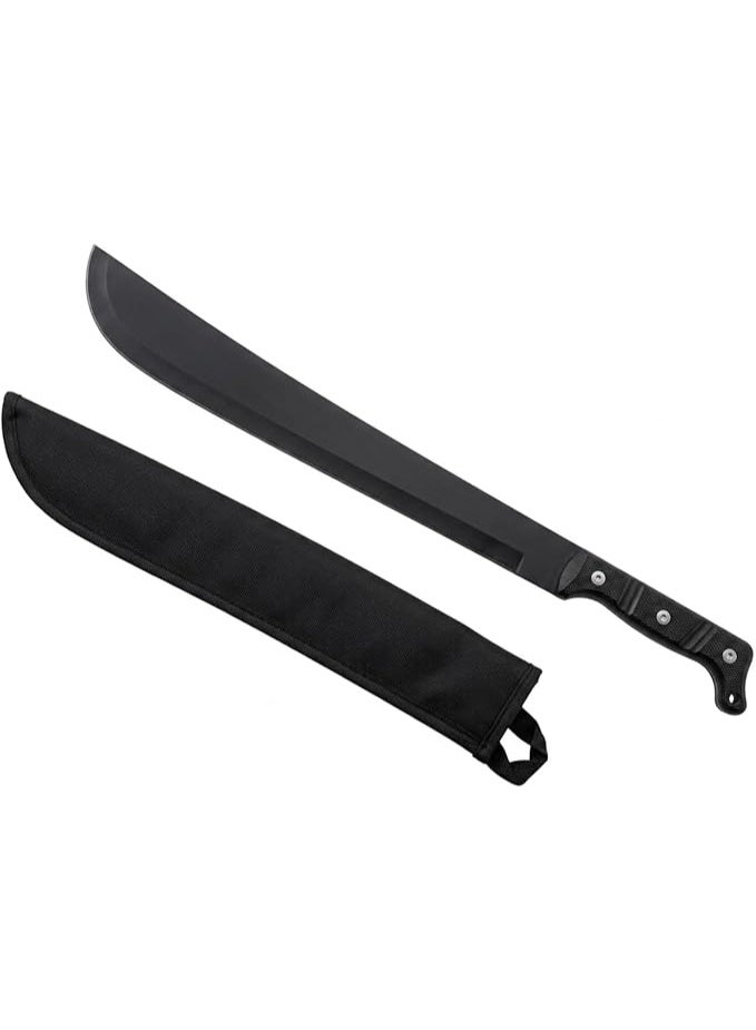Professional Butcher Knife with Steel Blade and Durable Handle, Includes Protective Sheath, Suitable for Meat Cutting and Kitchen Use - Image 3