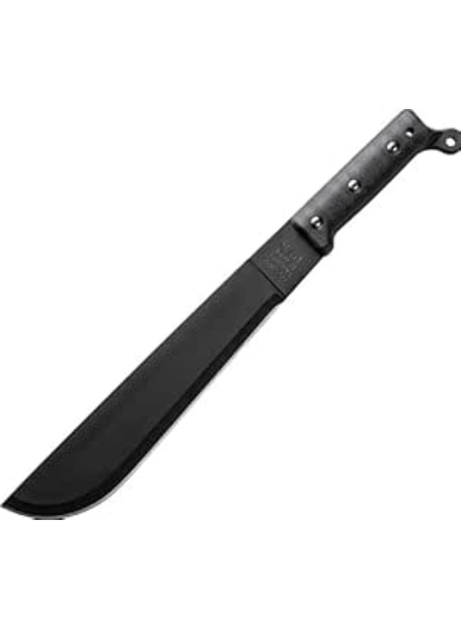 Professional Butcher Knife with Steel Blade and Durable Handle, Includes Protective Sheath, Suitable for Meat Cutting and Kitchen Use - Image 4