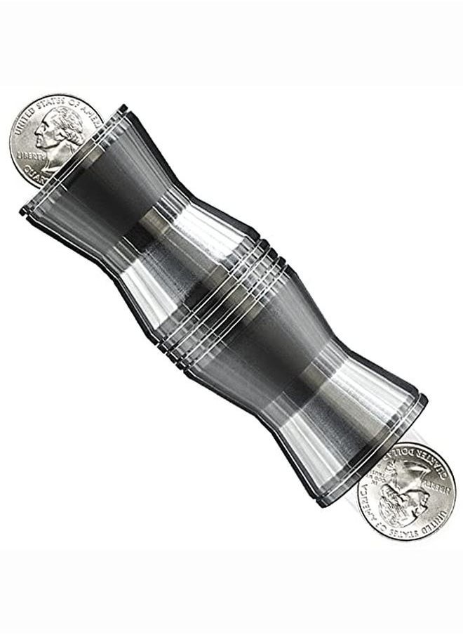 MAGIC MAKERS Crazy Coin Funnel Magic Trick Make A Coin Pass Thru Metal  - Image 1