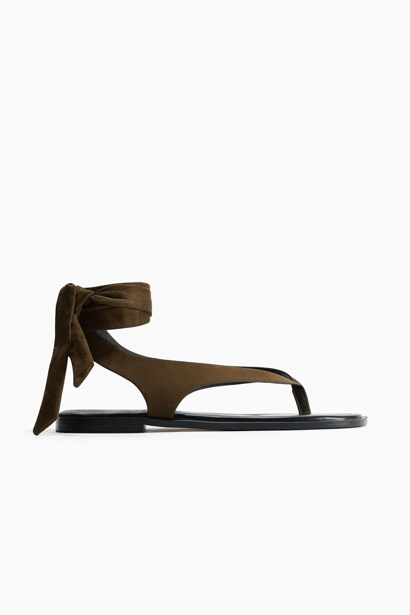 H&M Tie-detail sandals