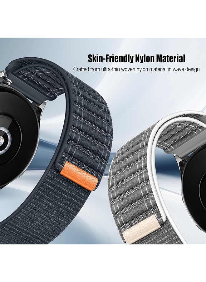erorex Compatible With Huawei Watch 4 Band Nylon Solo Loop Gt5 Gt4 Gt3 46Mm Replacement Band For Amazfit Gtr 4 Quick Release Venu 2 3 Vivoactive 4 Watch Strap 22Mm Nylon Women Men  - Image 5