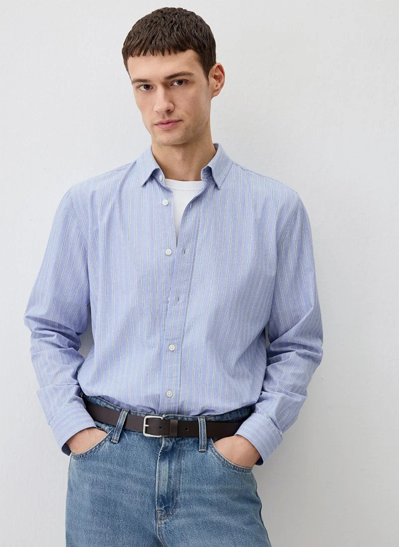MAVI Striped Blue Shirt