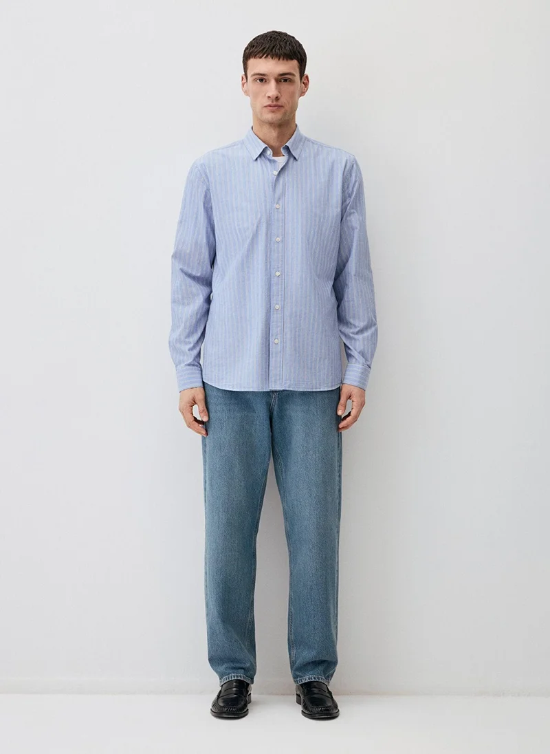 MAVI Striped Blue Shirt