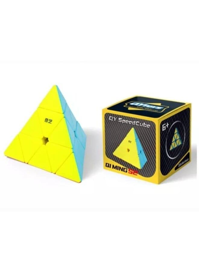 null - Qiyi Pyraminx Rubik Cube S2 Upgrade 2022 - Image 1
