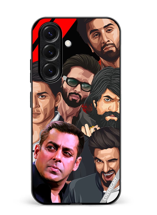 VR CREATIVE Protective Case Cover For Samsung Galaxy S25 Bollywood Actors Design Multicolour