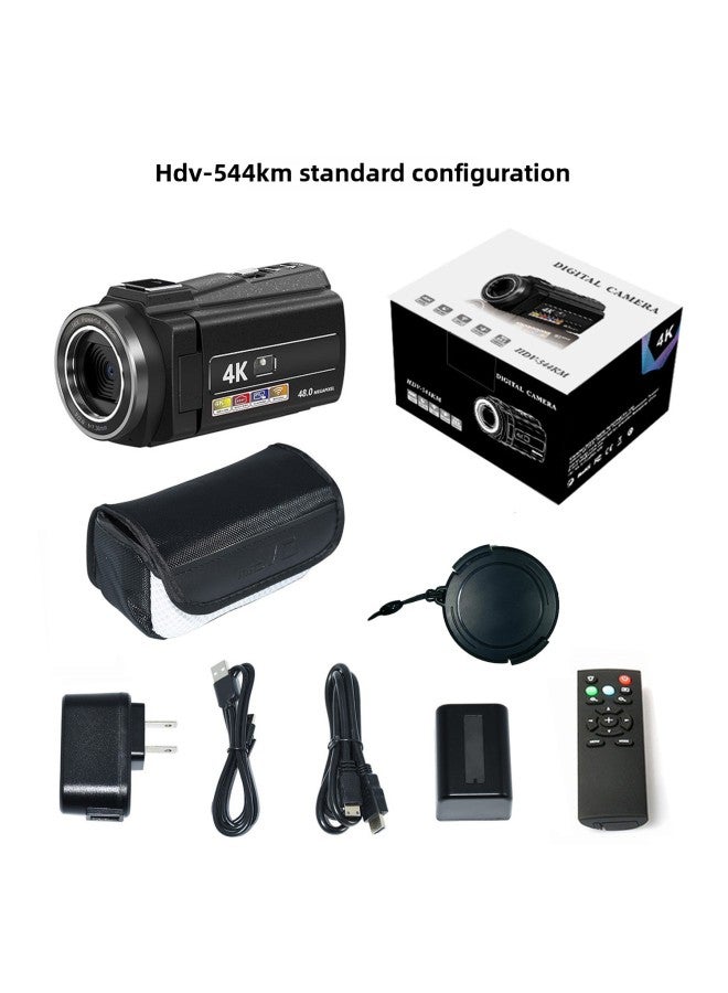 Generic 56 Million Pixel 4K HD Digital Camera Wireless Live Camera Shooting-Body Color:Standard Package-upgraded Version (excluding Card)  - Image 1