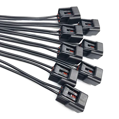 FainWan 8pcs Ignition Coil Connector Plug Pigtail Harness with Wires Compatible with Fo-rd F-150 F-250 F-350 E-150 E-250 E-350 - Image 2