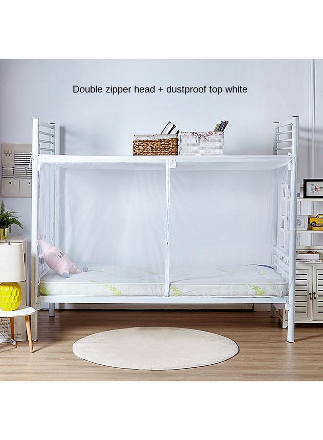 Bluejw M3AO New Encrypted Student Dormitory Mosquito Net Single 0.9m Upper And Lower Bunk 1.2 Bed Household High And Low Double 1.5 M - Image 2